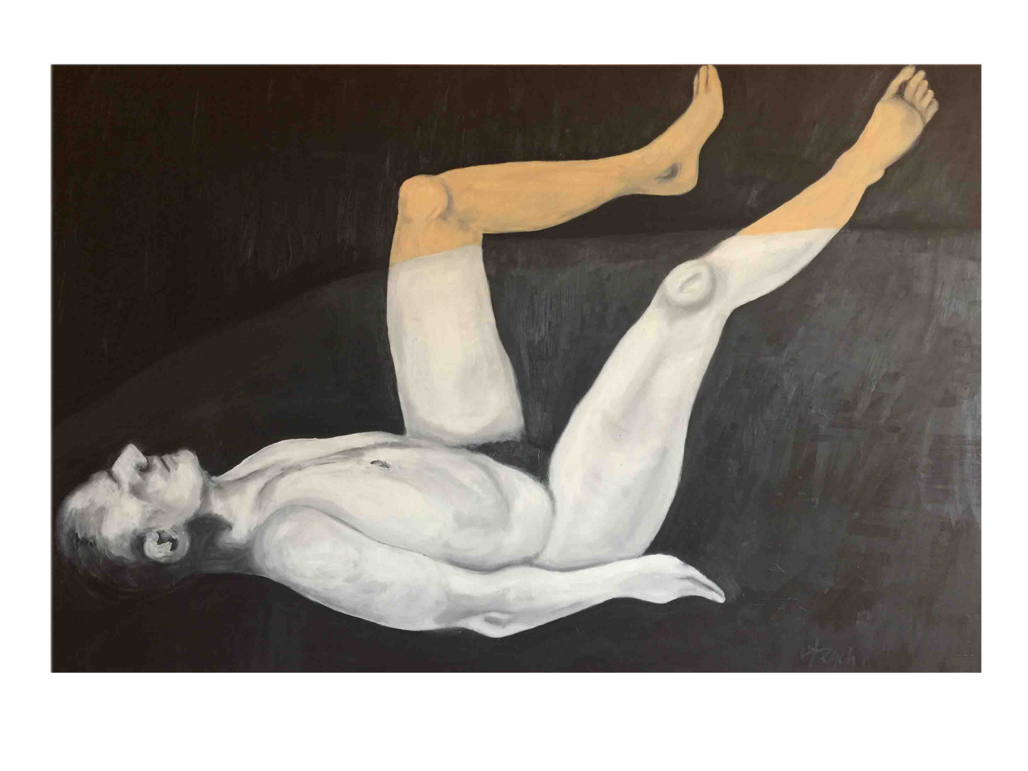 In the act Agnieszka Zych Original painting for sale