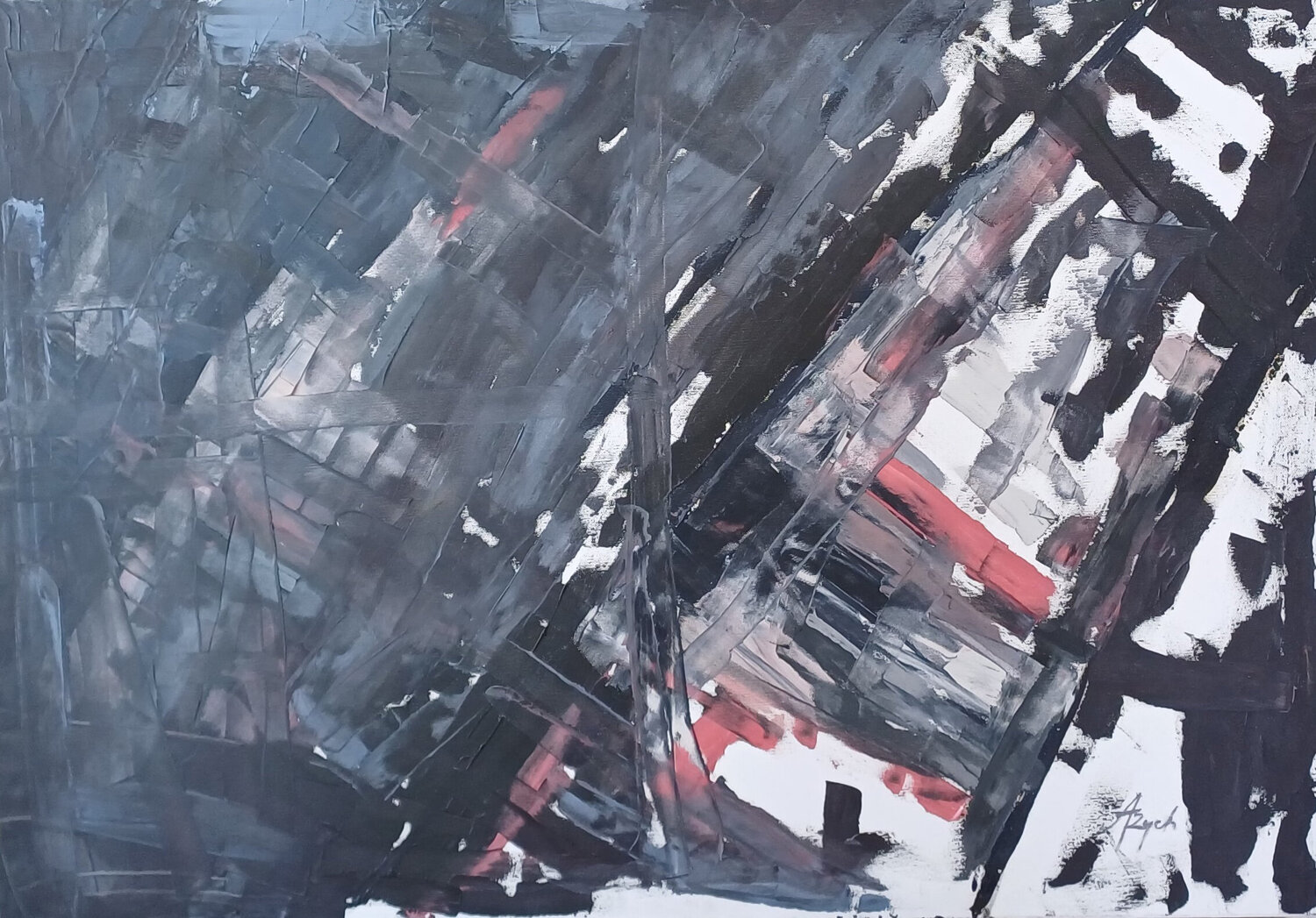 Flying Agnieszka Zych Original painting for sale