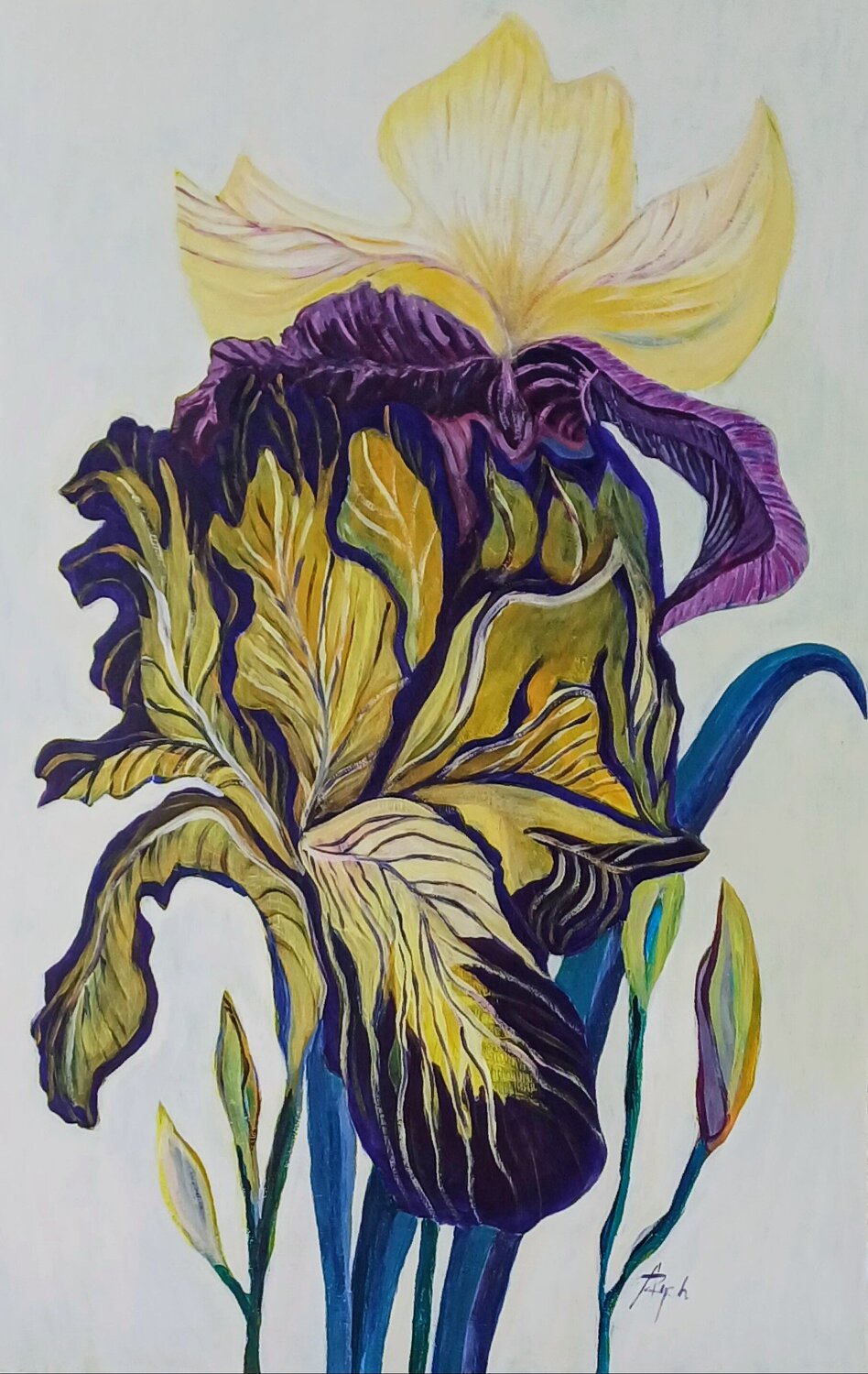 Caesar's Brothers Agnieszka Zych Original painting for sale