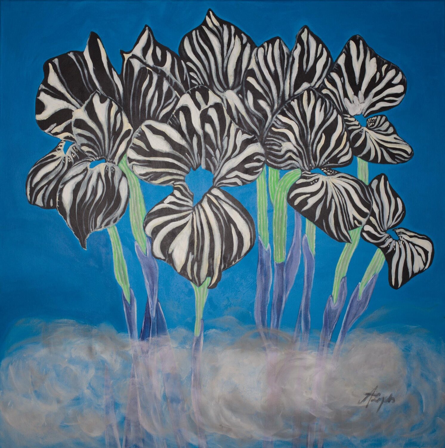 Hey You Agnieszka Zych Original painting for sale