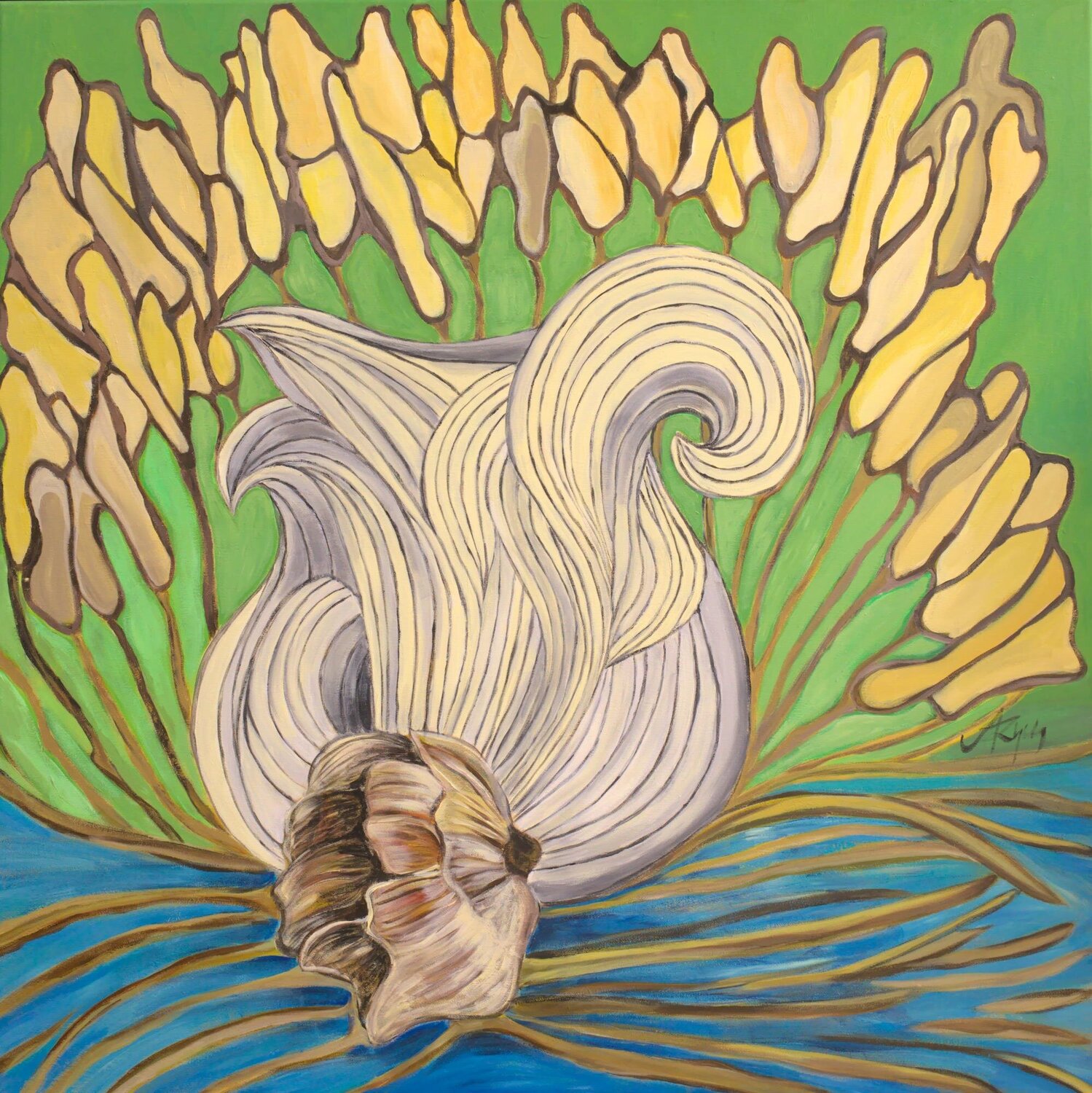 Endlessly muse Agnieszka Zych Original painting for sale