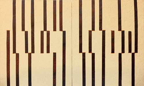 La alfombra marroquí de Josef Albers by Diego Arribas, Painting for Sale on Select