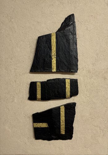 Diamantes negros by Diego Arribas, Painting for Sale on Select