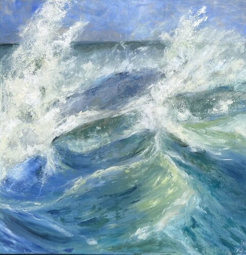 Windsee by Andrea Grube, Painting for Sale on Select