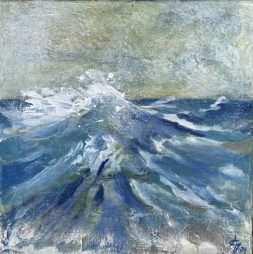 Nordsee Licht 2 by Andrea Grube, Painting for Sale on Select