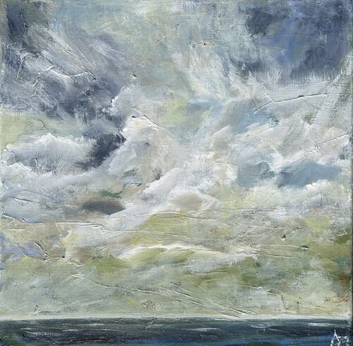 Nordsee Licht 4 by Andrea Grube, Painting for Sale on Select