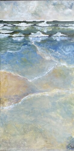 Hohe Horizonte by Andrea Grube, Painting for Sale on Select