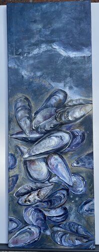 Angespült by Andrea Grube, Painting for Sale on Select