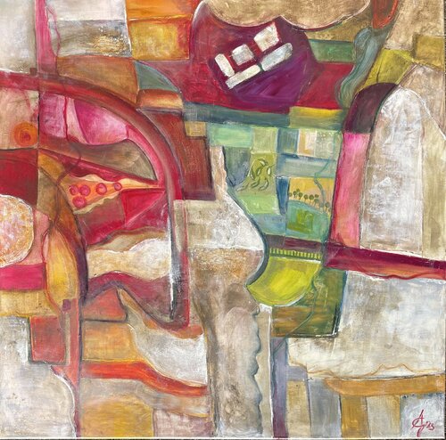 Herbstalleen by Andrea Grube, Painting for Sale on Select