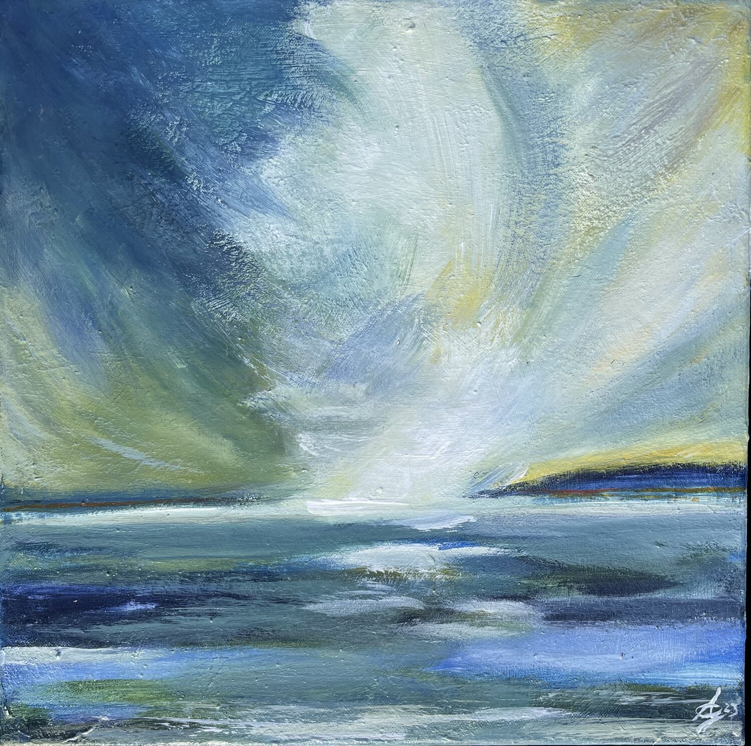 Nordsee Licht 1 Andrea Grube Original painting for sale