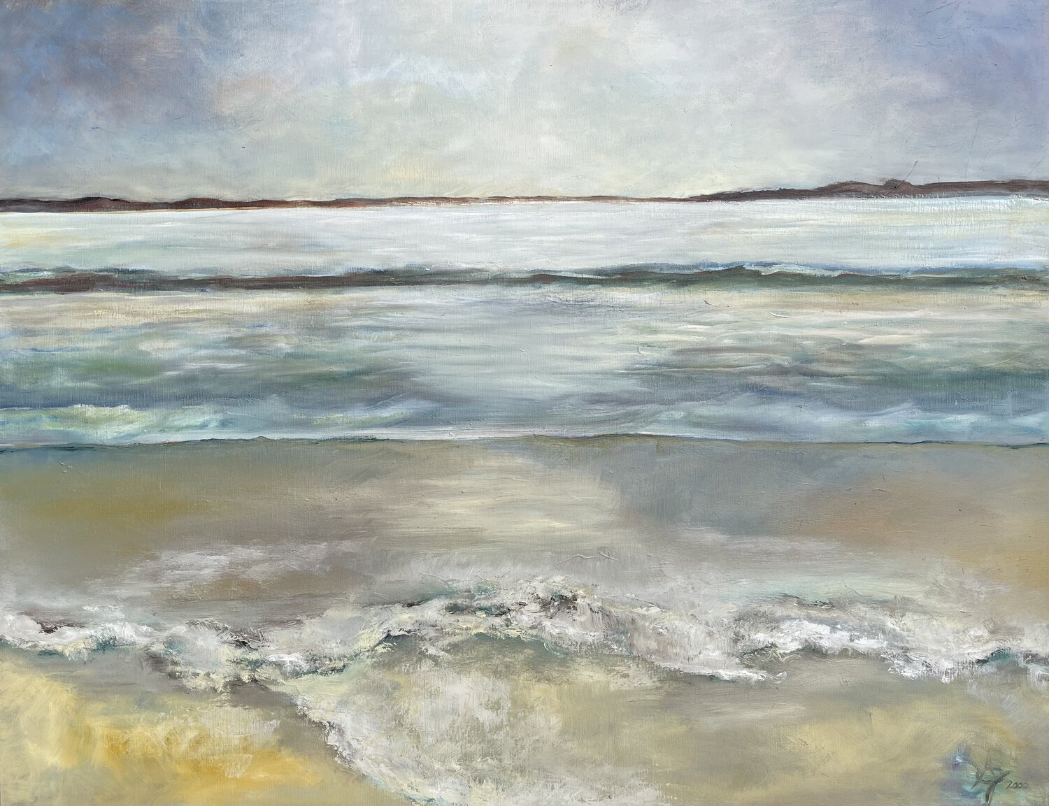 Stillstehend Andrea Grube Original painting for sale