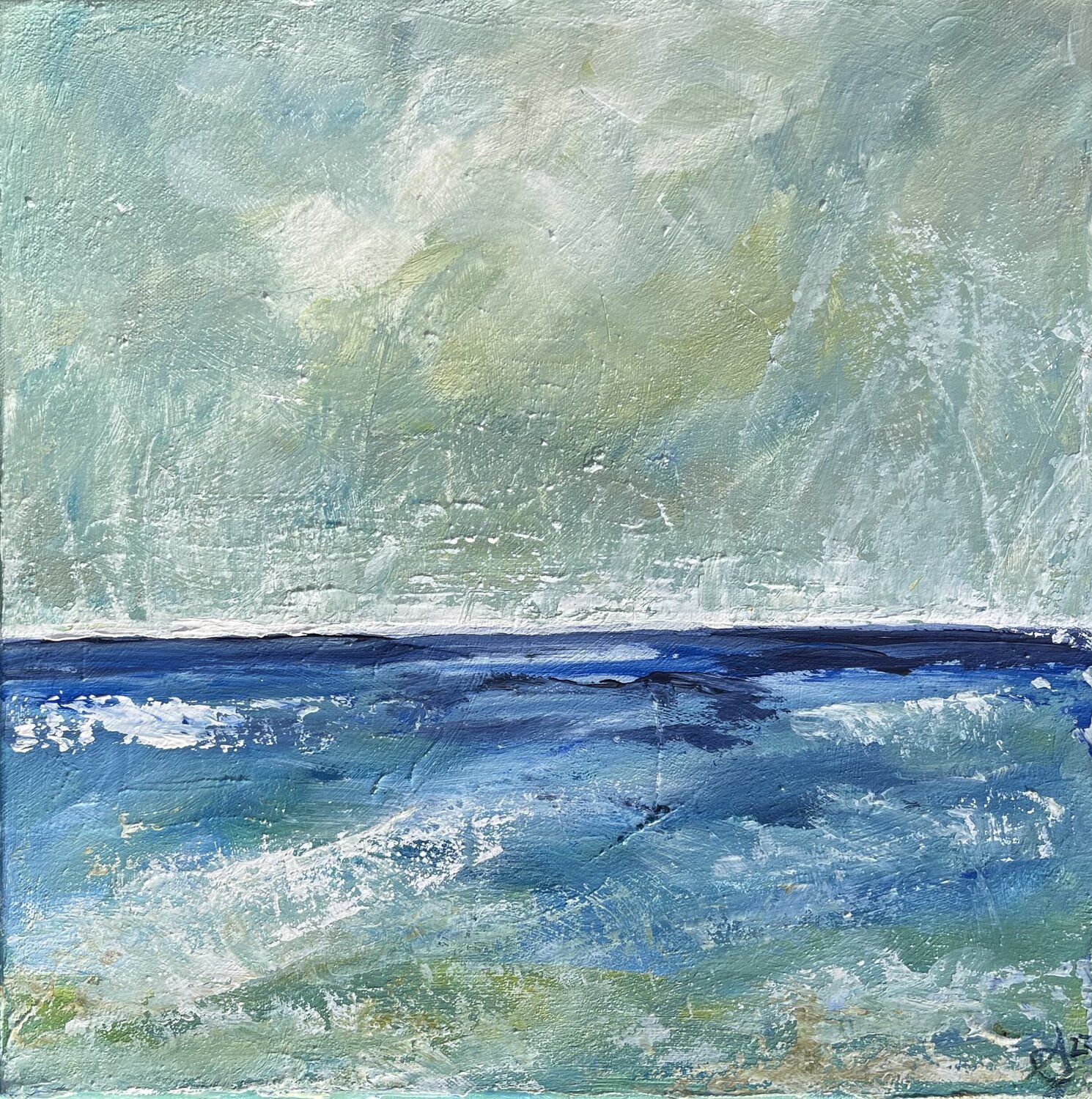 Nordsee Licht 6 Andrea Grube Original painting for sale