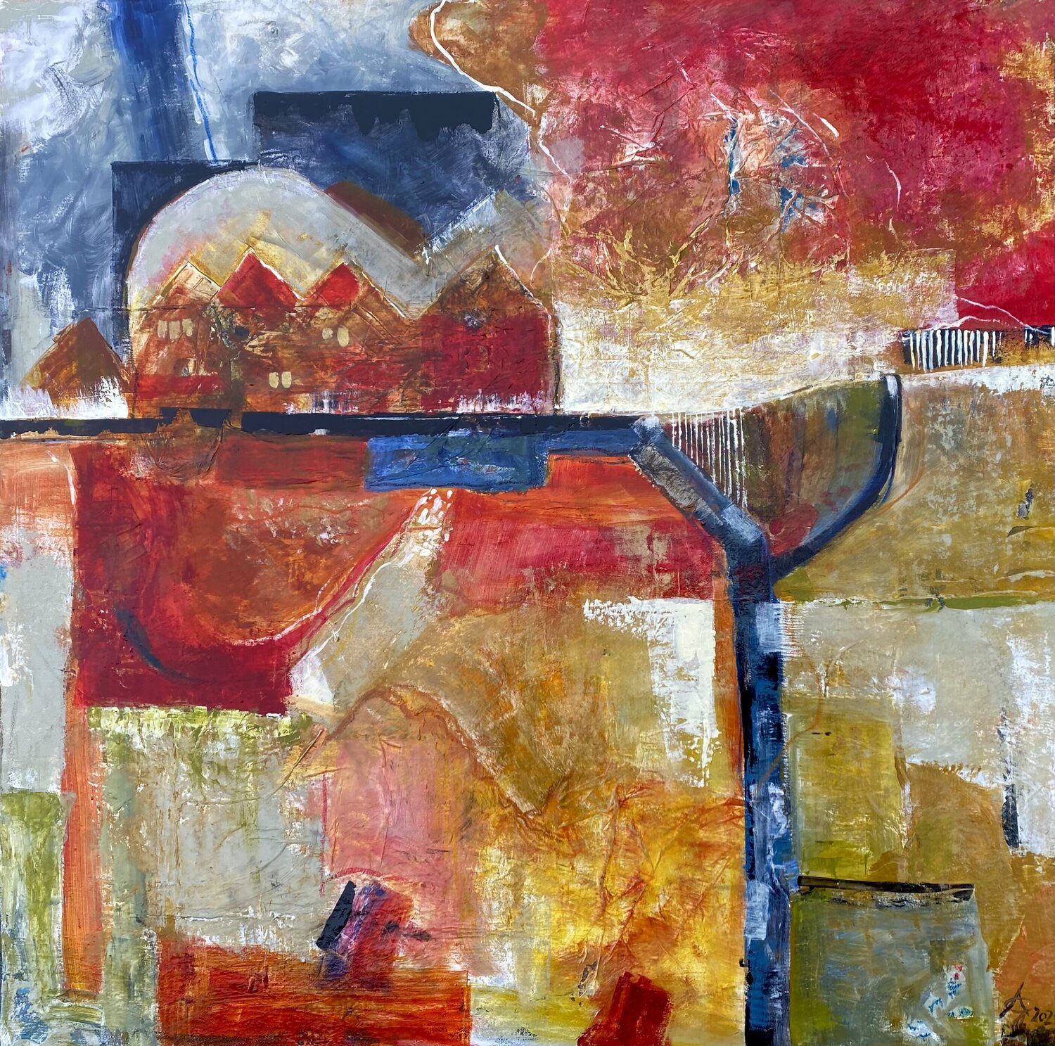 Heimwärts Andrea Grube Original painting for sale