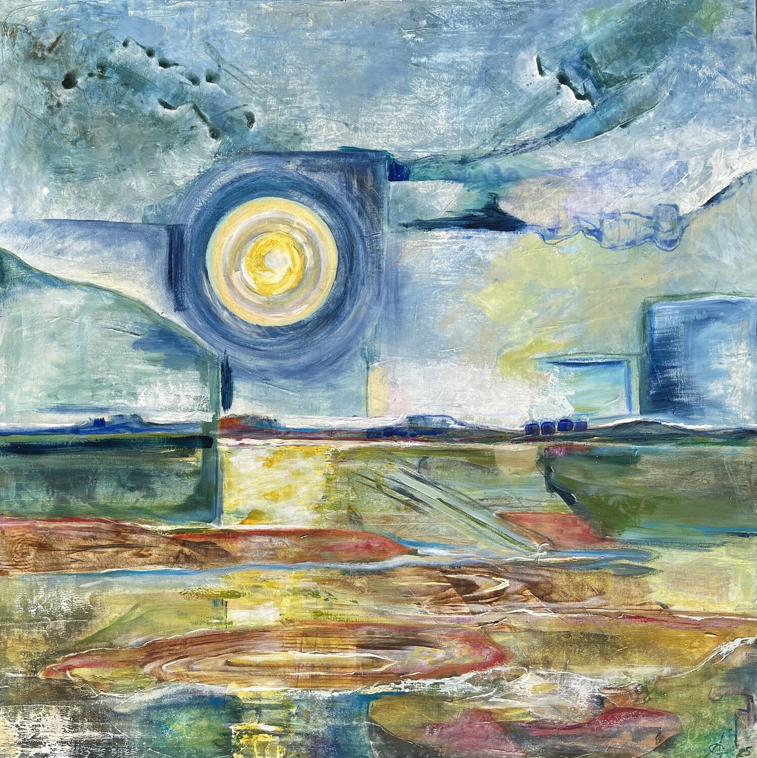 Honigmond Andrea Grube Original painting for sale