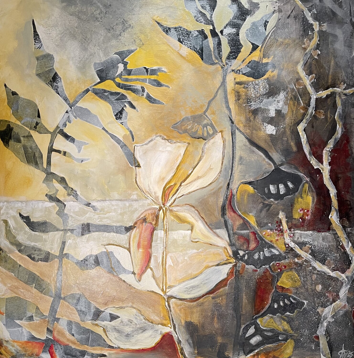 Reifmorgen Andrea Grube Original painting for sale