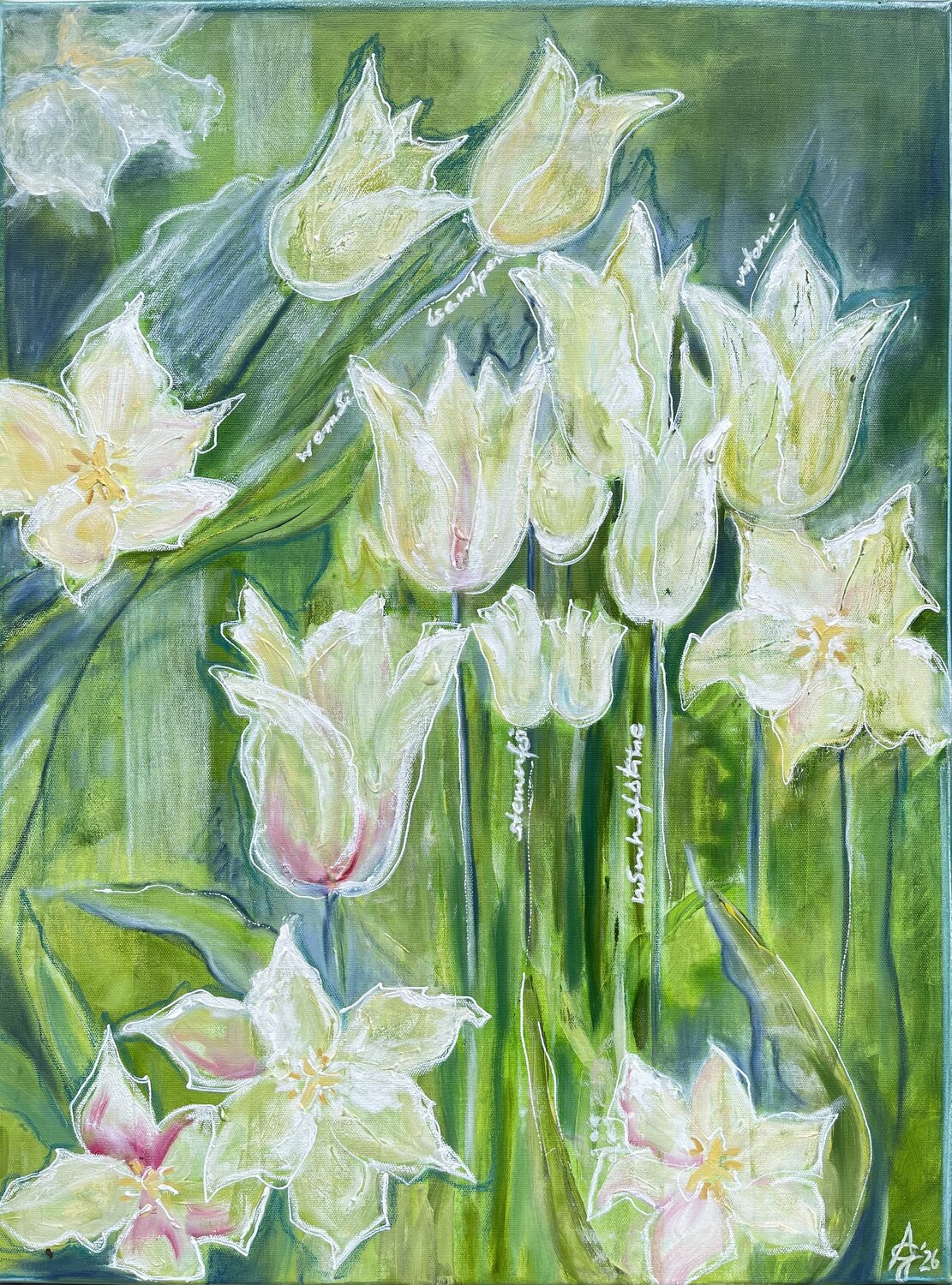Freigang Andrea Grube Original painting for sale
