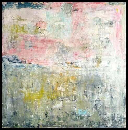 L'aube sur la rivière, Mars 2019 by Erwin STEINBACH, Painting for Sale on Select