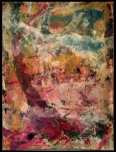 Sorbet framboise, Décembre 2022 by Erwin STEINBACH, Painting for Sale on Select