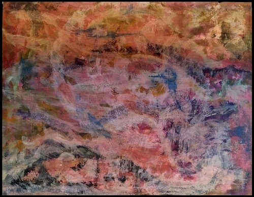 Les brumes de mon cerveau se dissipent, Juillet 2025 by Erwin STEINBACH, Painting for Sale on Select