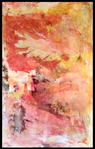 Je m'enflamme pour elle, Mai 2022 by Erwin STEINBACH, Painting for Sale on Select