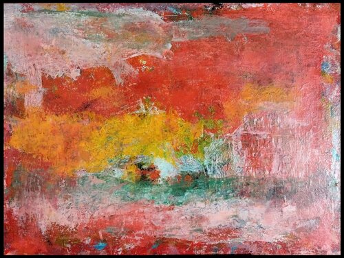 La maison au nuage rose, Mai 2024, Revest du Bion by Erwin STEINBACH, Painting for Sale on Select