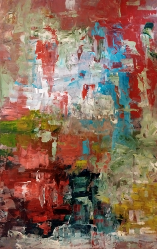 Une balade en ville, beau temps, Juillet 2019 by Erwin STEINBACH, Painting for Sale on Select