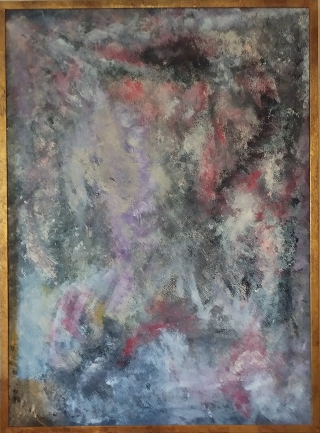 Un drapé de velours, Décembre 2017 Erwin STEINBACH Original painting for sale