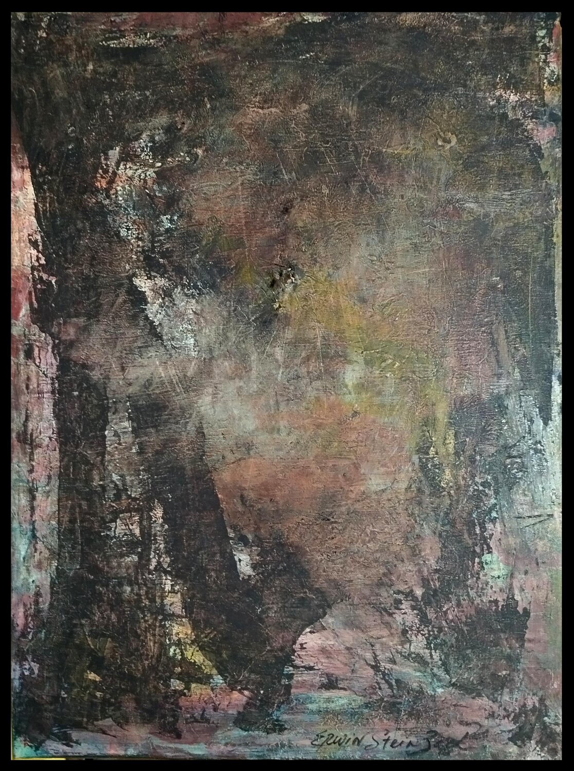 Lumières de nuit, Juin 2025 Erwin STEINBACH Original painting for sale
