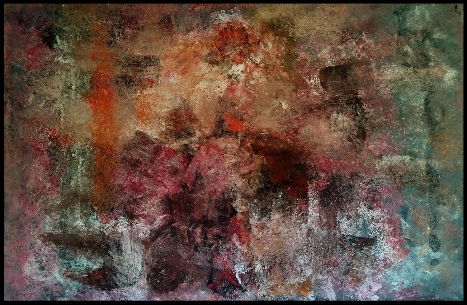 Les roches luisantes, Octobre 2020 Erwin STEINBACH Original painting for sale