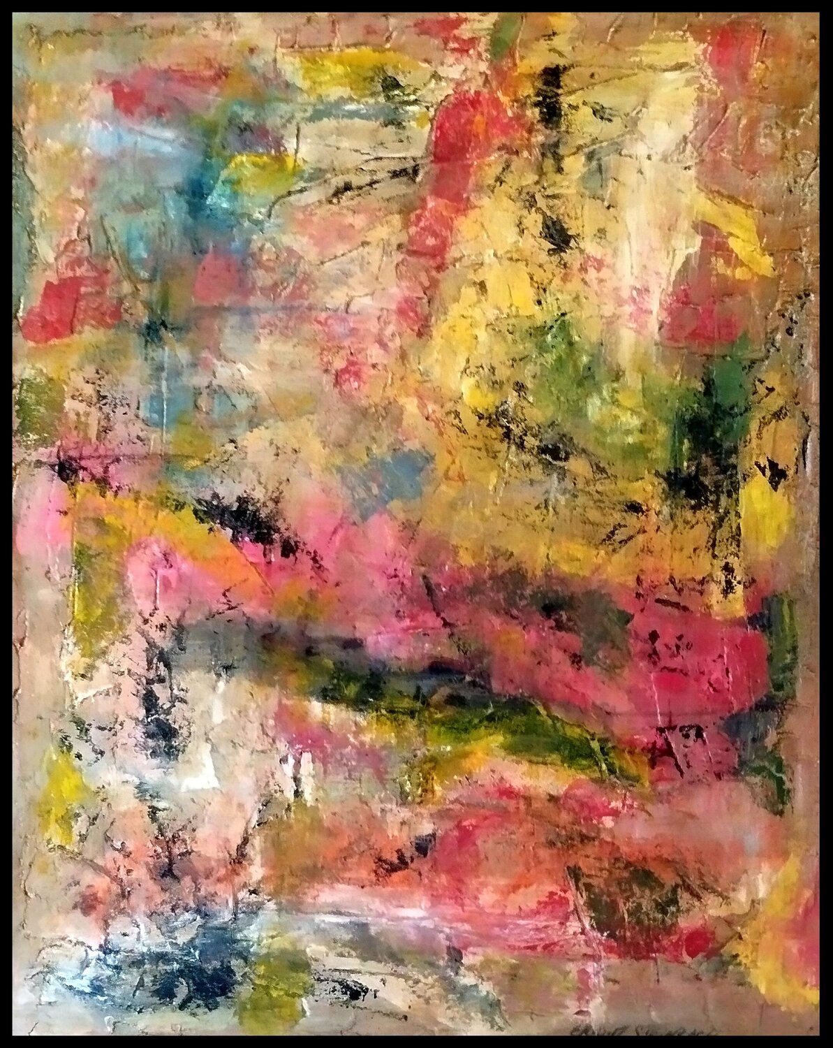 A la folle jeunesse, Juin 2025 Erwin STEINBACH Original painting for sale