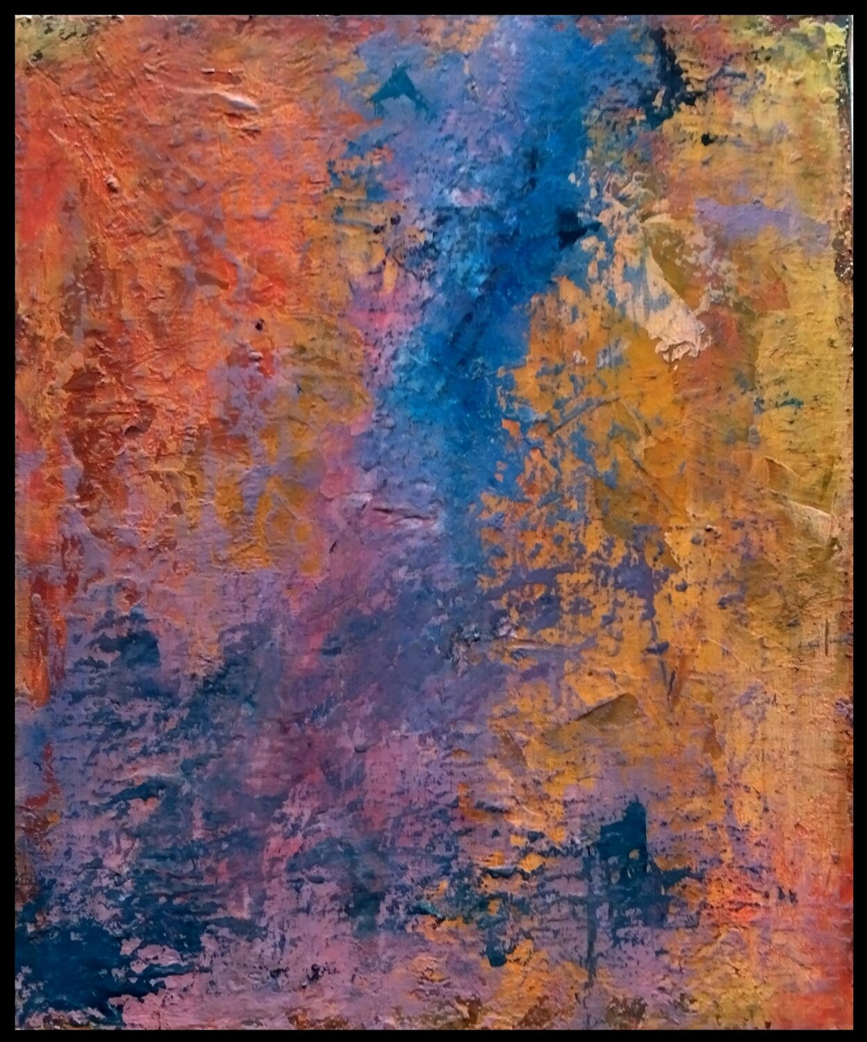L'été, Septembre 2024 Erwin STEINBACH Original painting for sale
