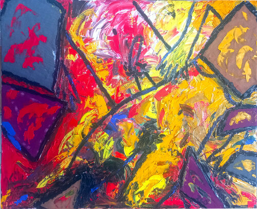 Sodoma by Lamar Fría, Painting for Sale on Select