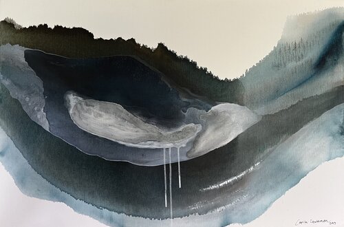 Under beneath by Carita Laukkonen, Painting for Sale on Select