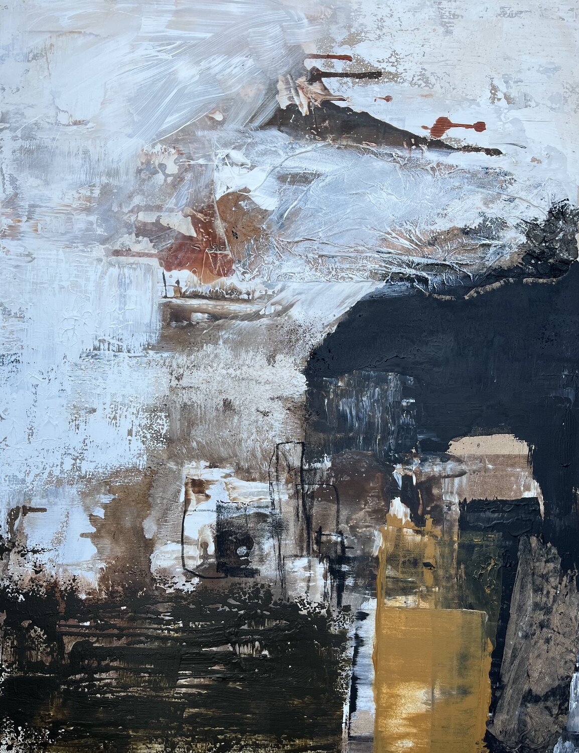 Do you hear the sound of freedom? Carita Laukkonen Original painting for sale