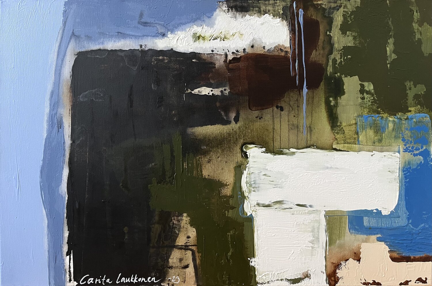 Finally I see Carita Laukkonen Original painting for sale