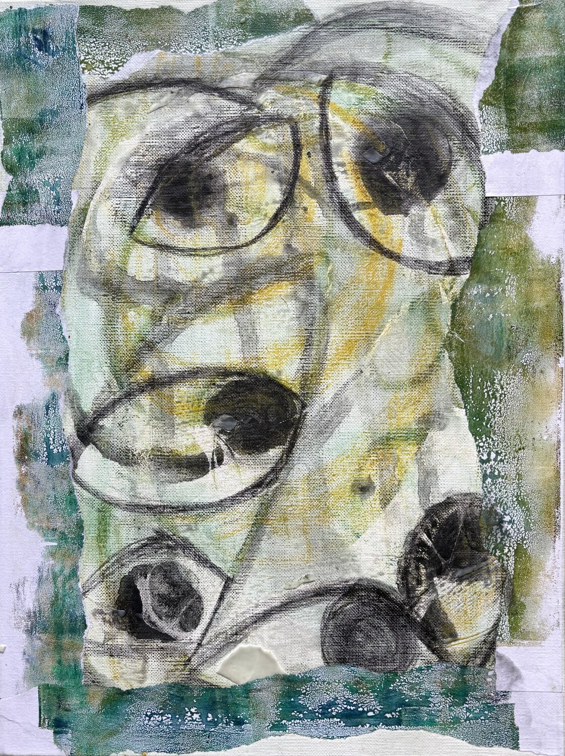 Deep SurFacing V Wiebke Loosen Original painting for sale