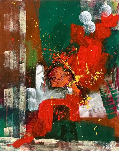 Splash! by Mariana Eiras, Painting for Sale on Select