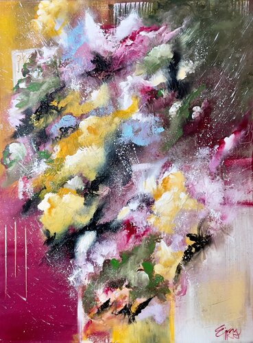 Jardín estelar by Mariana Eiras, Painting for Sale on Select