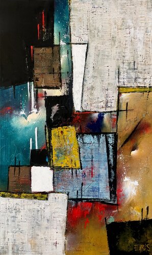 Un lugar sin centro by Mariana Eiras, Painting for Sale on Select