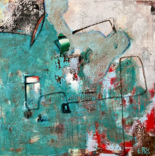 Superposición by Mariana Eiras, Painting for Sale on Select