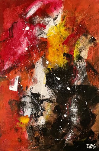 Fuego interior by Mariana Eiras, Painting for Sale on Select