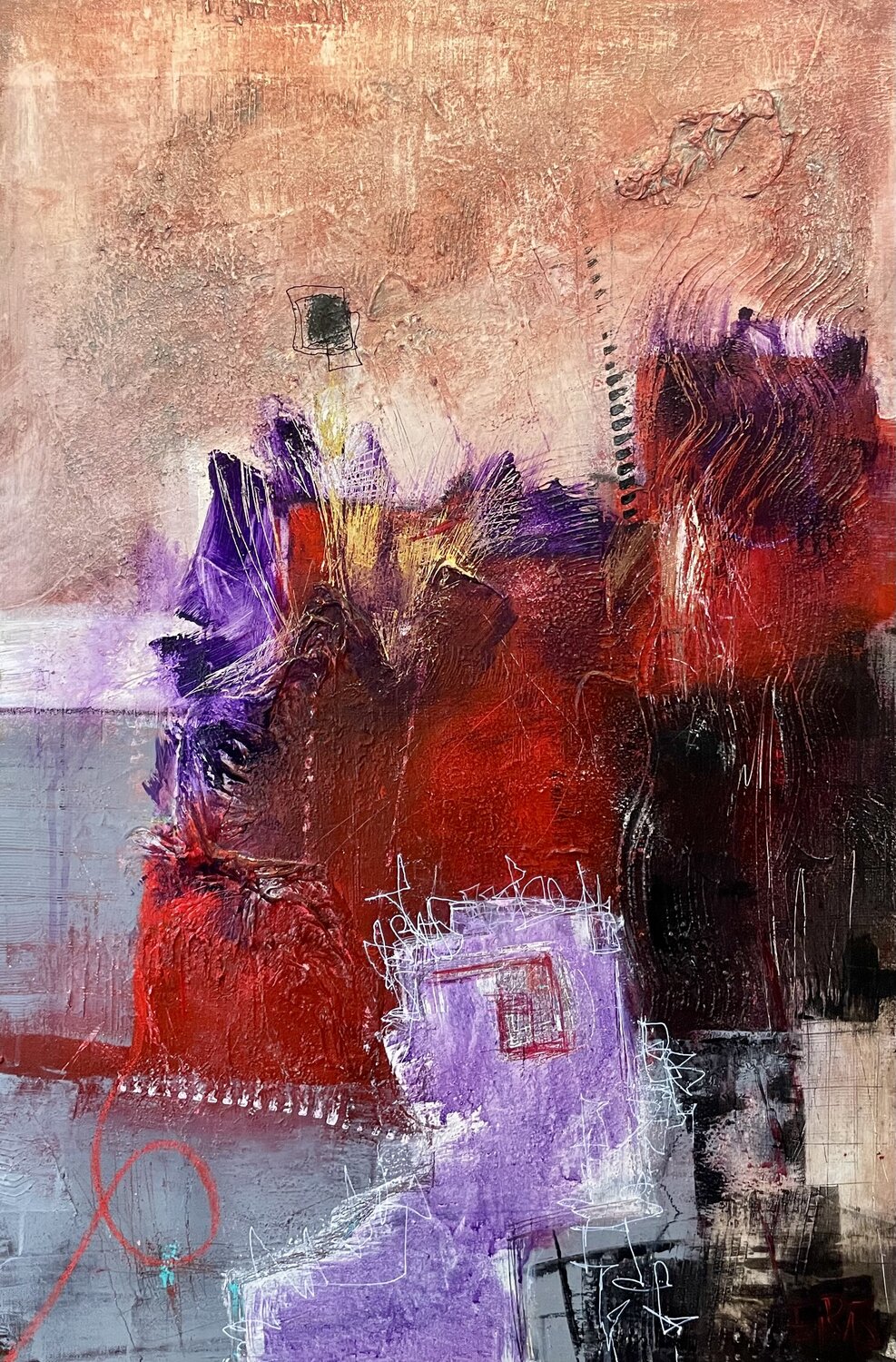 Resonancia Mariana Eiras Original painting for sale