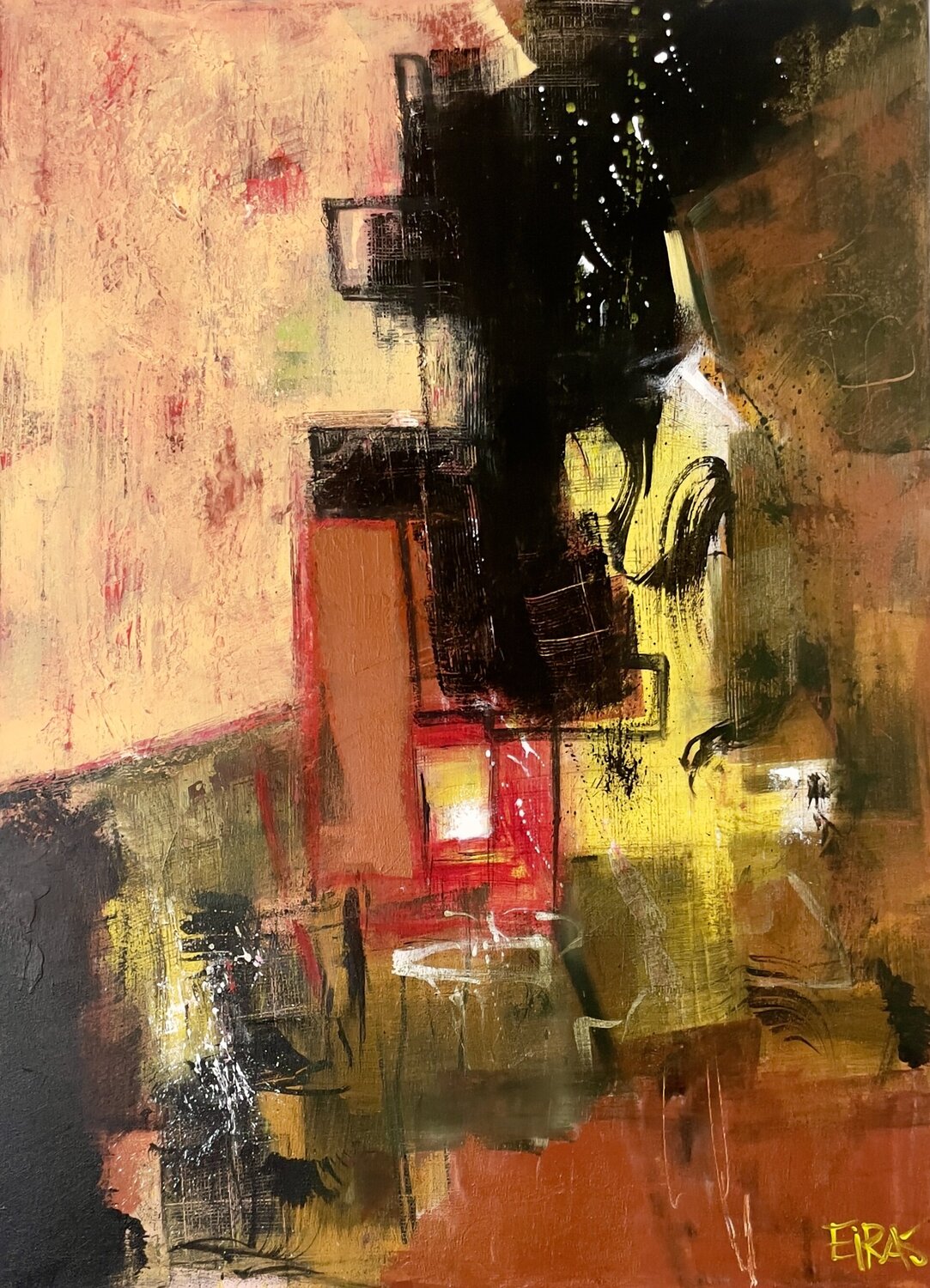 Estrato vital Mariana Eiras Original painting for sale