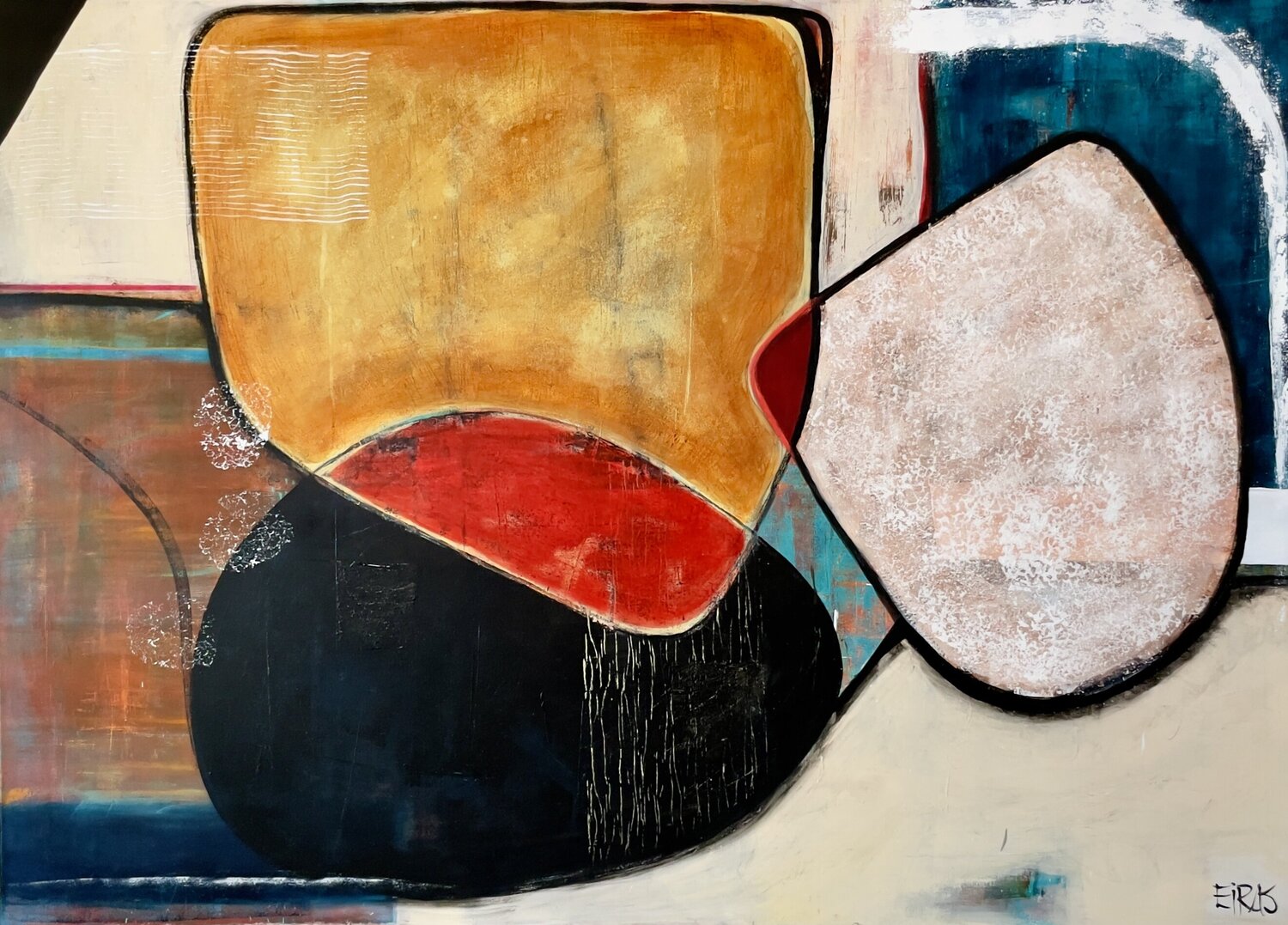 Confluencias II Mariana Eiras Originalgemälde zu verkaufen