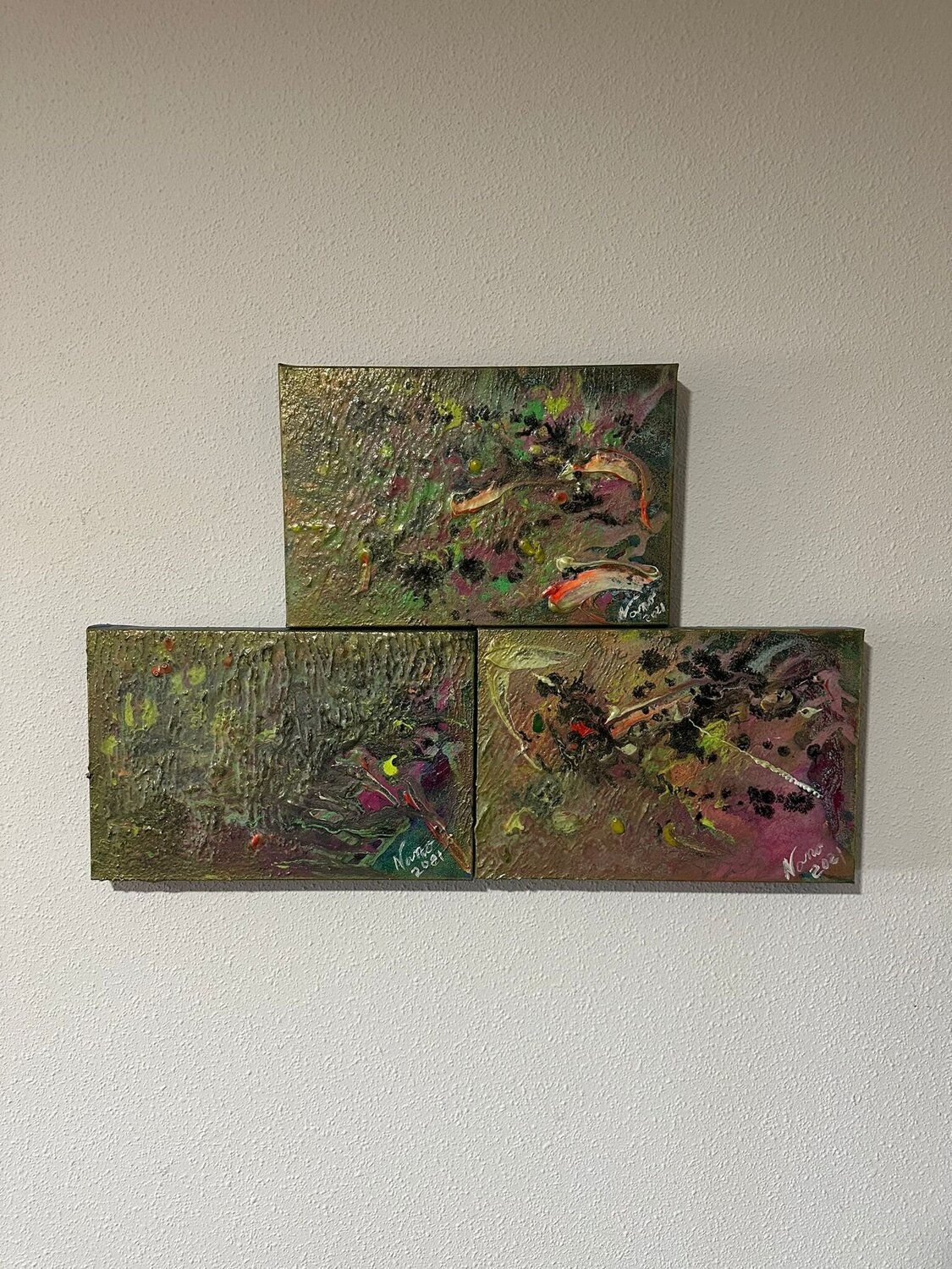 Bosque Encantado Nano Ramos Original painting for sale