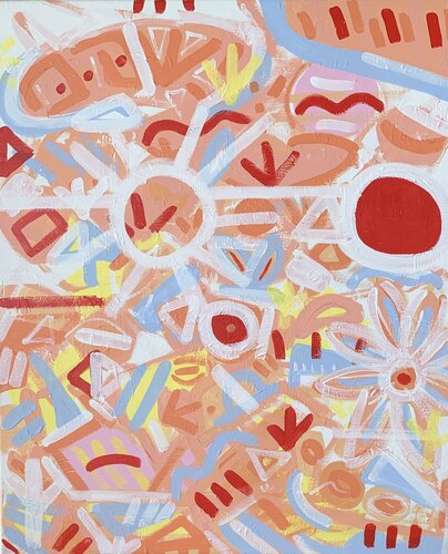 LIGHT by Aline Zentsch, Painting for Sale on Select
