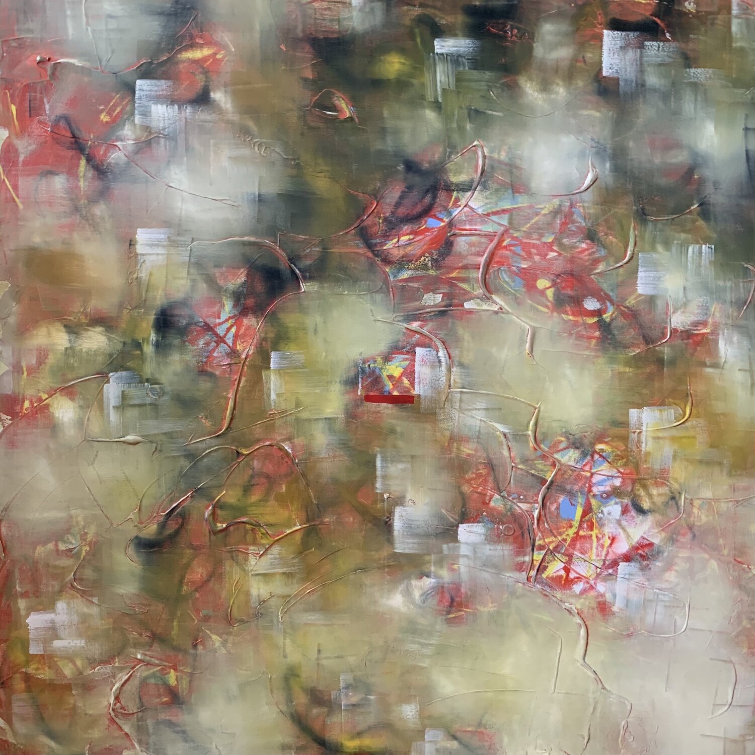 INSTINKT Aline Zentsch Original painting for sale