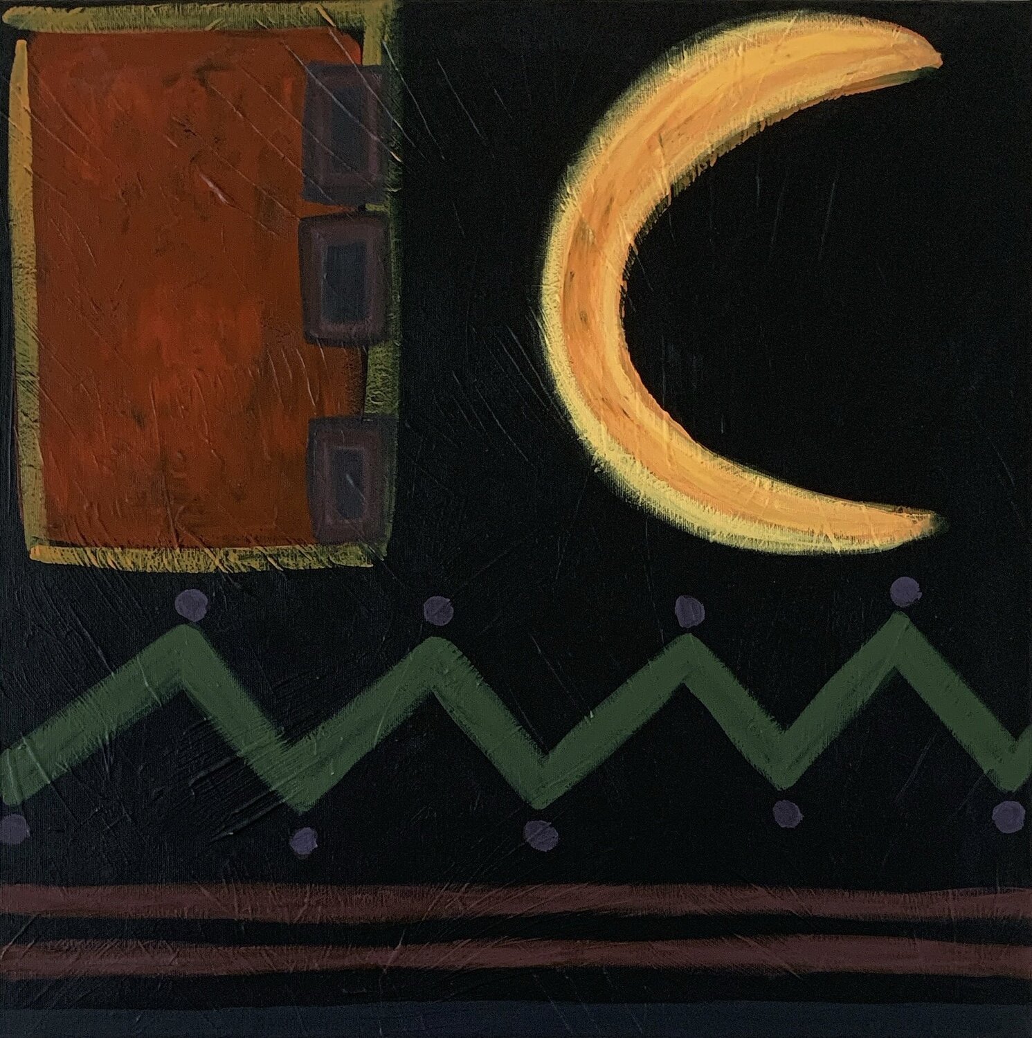 GANZ EINFACH Aline Zentsch Original painting for sale