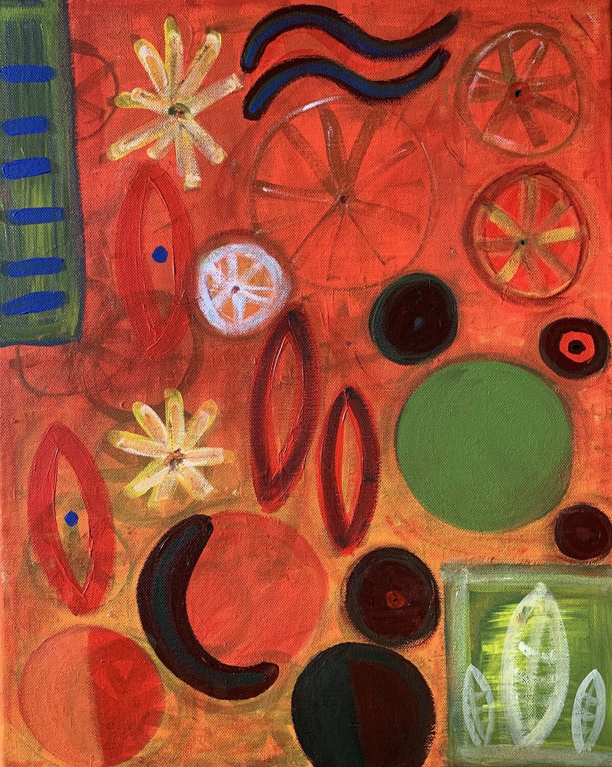 OASE Aline Zentsch Original painting for sale