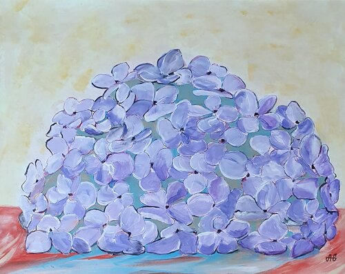 A Flower from my Garden. by Galyna Antonenko, Painting for Sale on Select